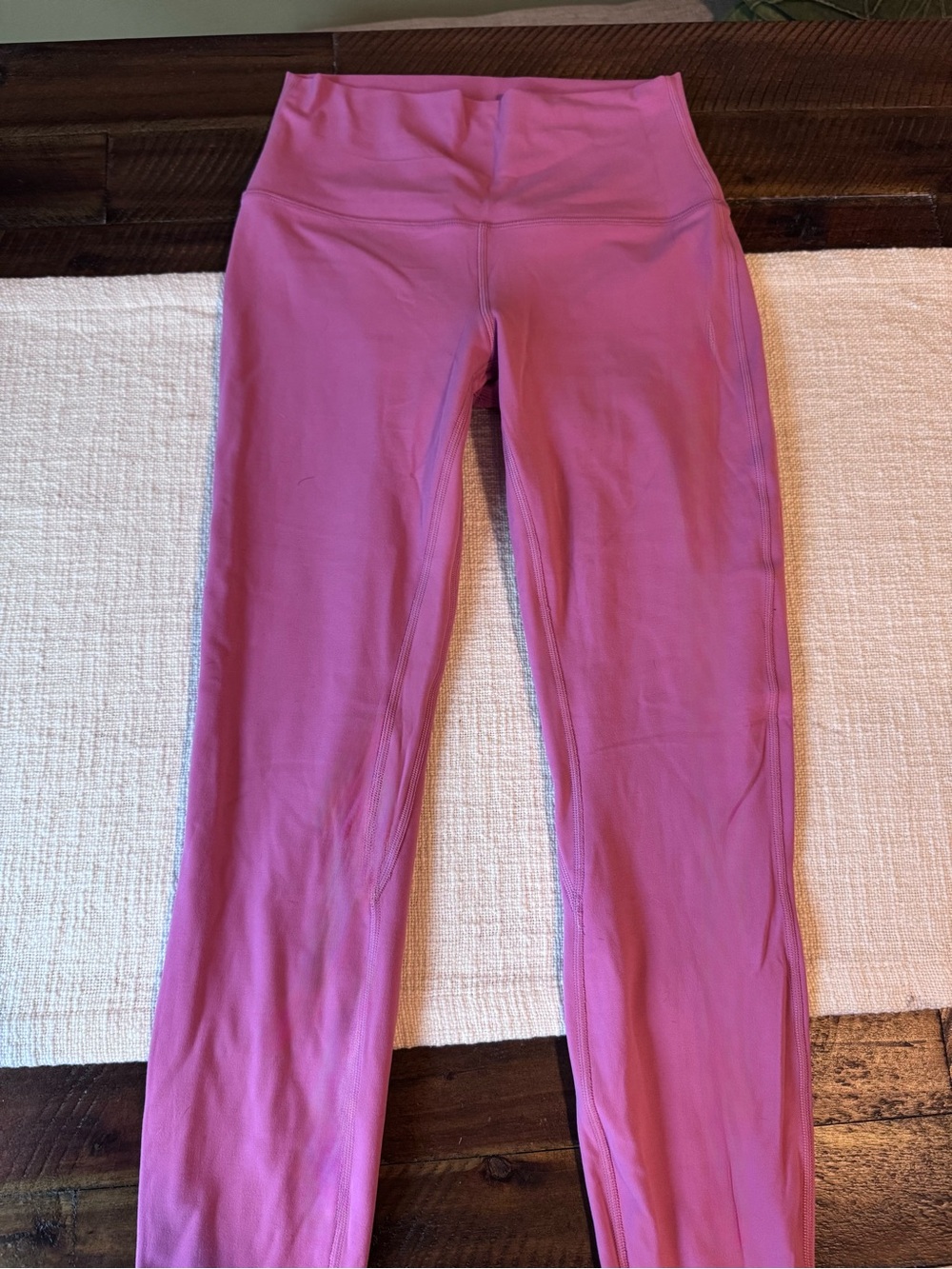 lululemon athletica Pink High-Rise Leggings - double lined